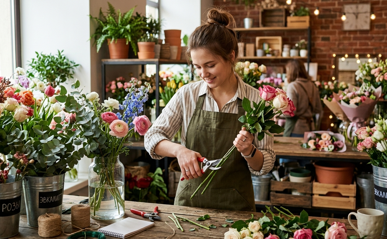 Как ухаживать за срезанными цветами?