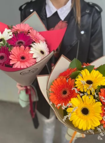 Букет из 7 гербер от интернет-магазина цветов в 