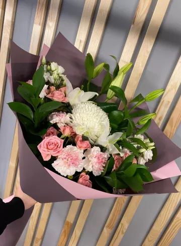 Букет из лилии «Азия» от интернет-магазина цветов в 