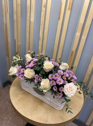 Корзина «Миссис» от интернет-магазина цветов в 