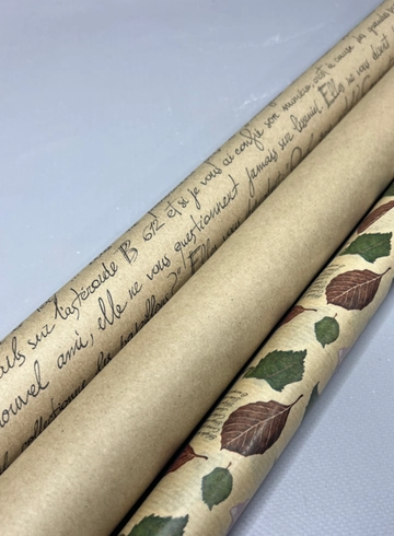 Бумага крафт от интернет-магазина цветов в 