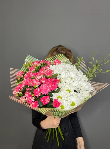 Букет «Фаер" от интернет-магазина цветов в 