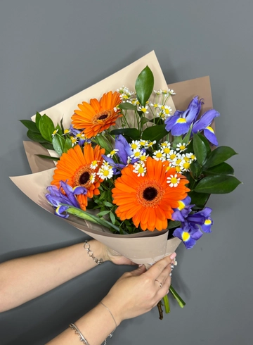 Букет из Гербер «Оранж» от интернет-магазина цветов в 