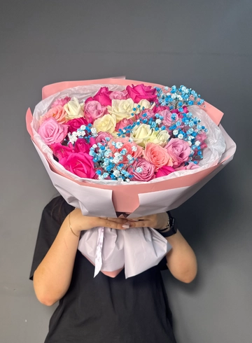 Букет из 35 роз  от интернет-магазина цветов в 