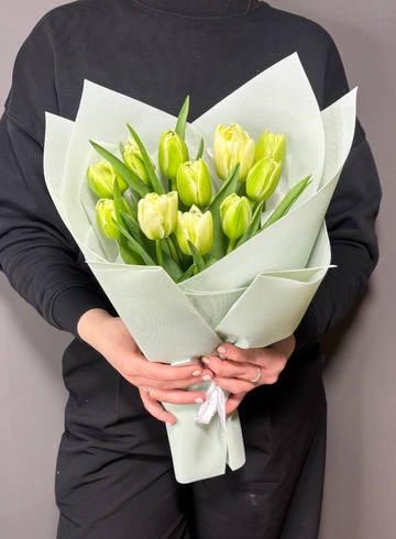 Букет из пионовидных тюльпанов &laquo;Белла&raquo;  от интернет-магазина цветов в 