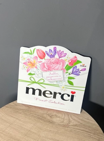 Мерси шоколад праздничная коллекция 8 марта от интернет-магазина цветов в 