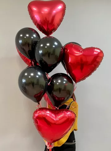 Воздушные шары «Любовь» от интернет-магазина цветов в 