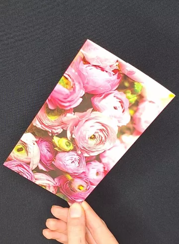 Конверт для бумажных денег от интернет-магазина цветов в 