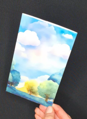 Конверт "Голубое небо " от интернет-магазина цветов в 