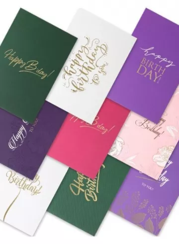 Открытка « С днем рождения » от интернет-магазина цветов в 