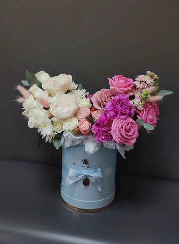 Короб из экзотики  от интернет-магазина цветов в 