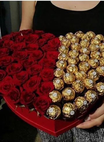 Ferrero Rocher от интернет-магазина цветов в 