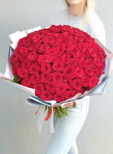Букет «101 роза» от интернет-магазина цветов в 